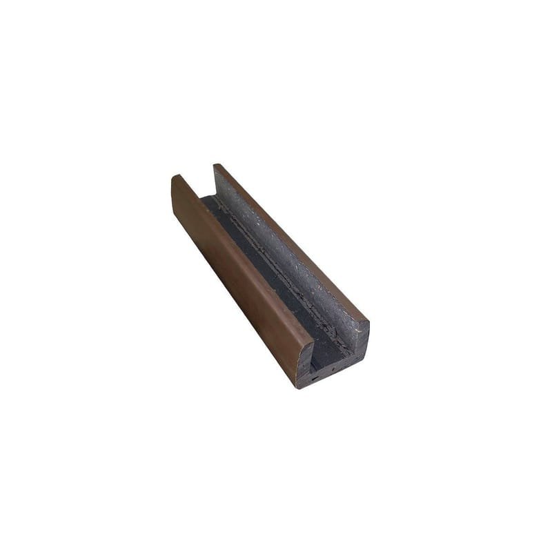 Acabamento de borda do Deck Linha Prime na cor Ipê