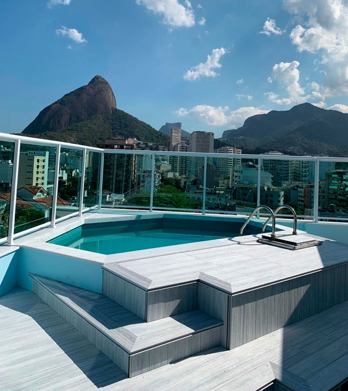 Deck Linha Prime cor Branco Carrara