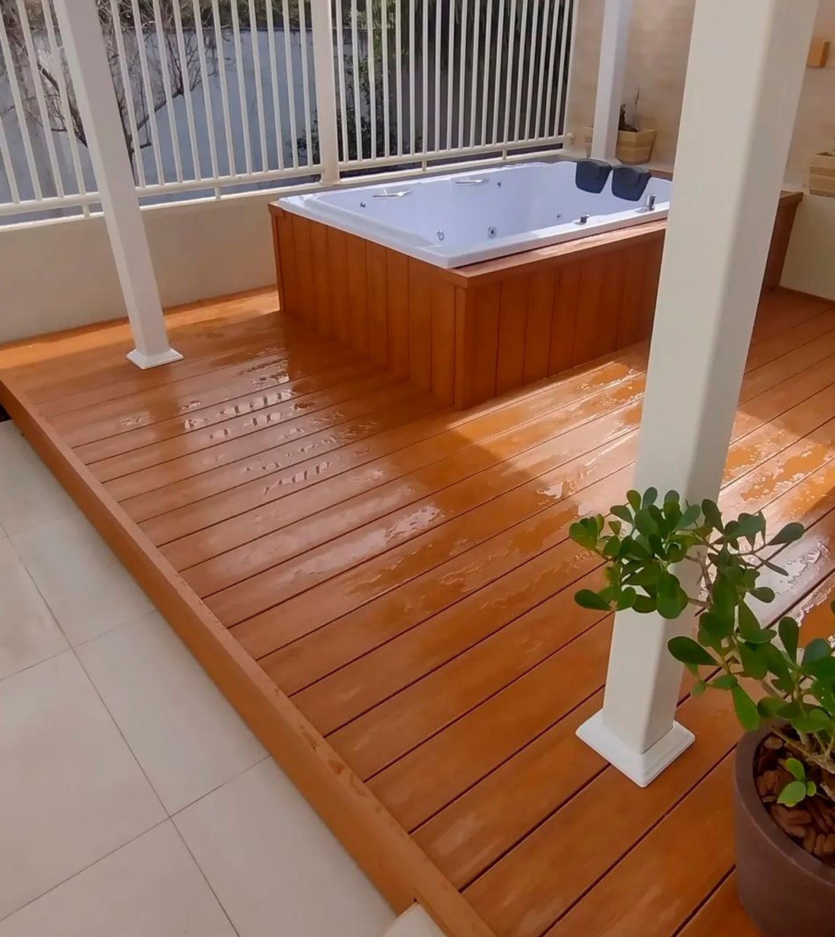 Deck Linha Prime cor Itaúba Oro