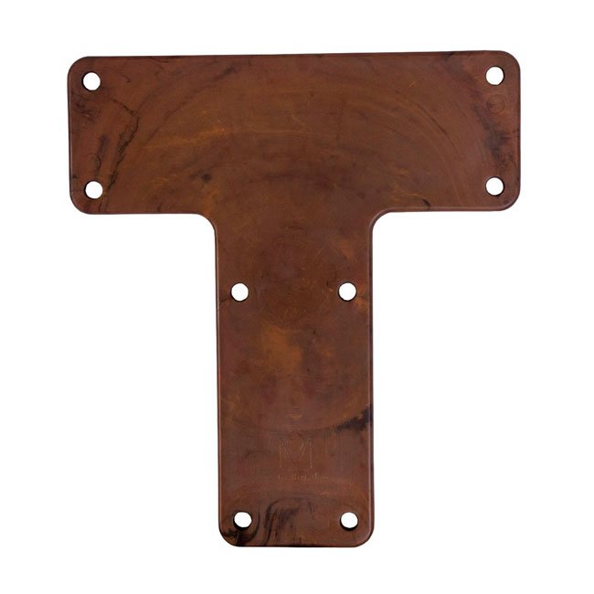 Conector T para união de vigas do pergolado